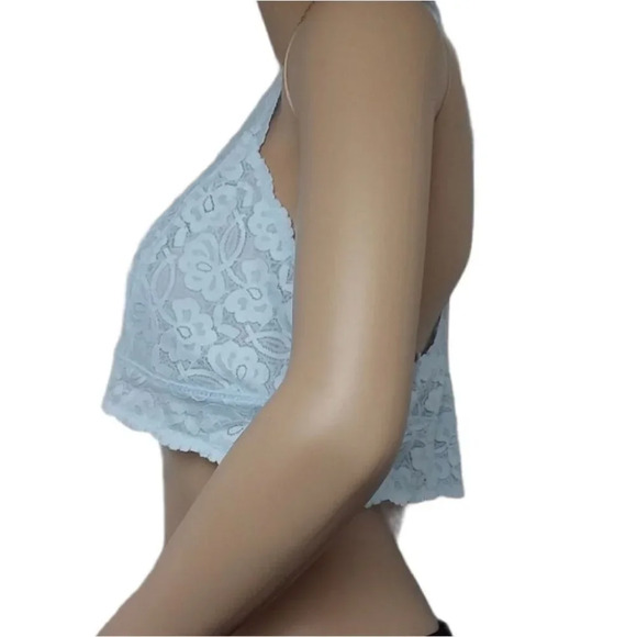 Free People Galoon Halter Bra Sky NWT - Picture 2 of 6